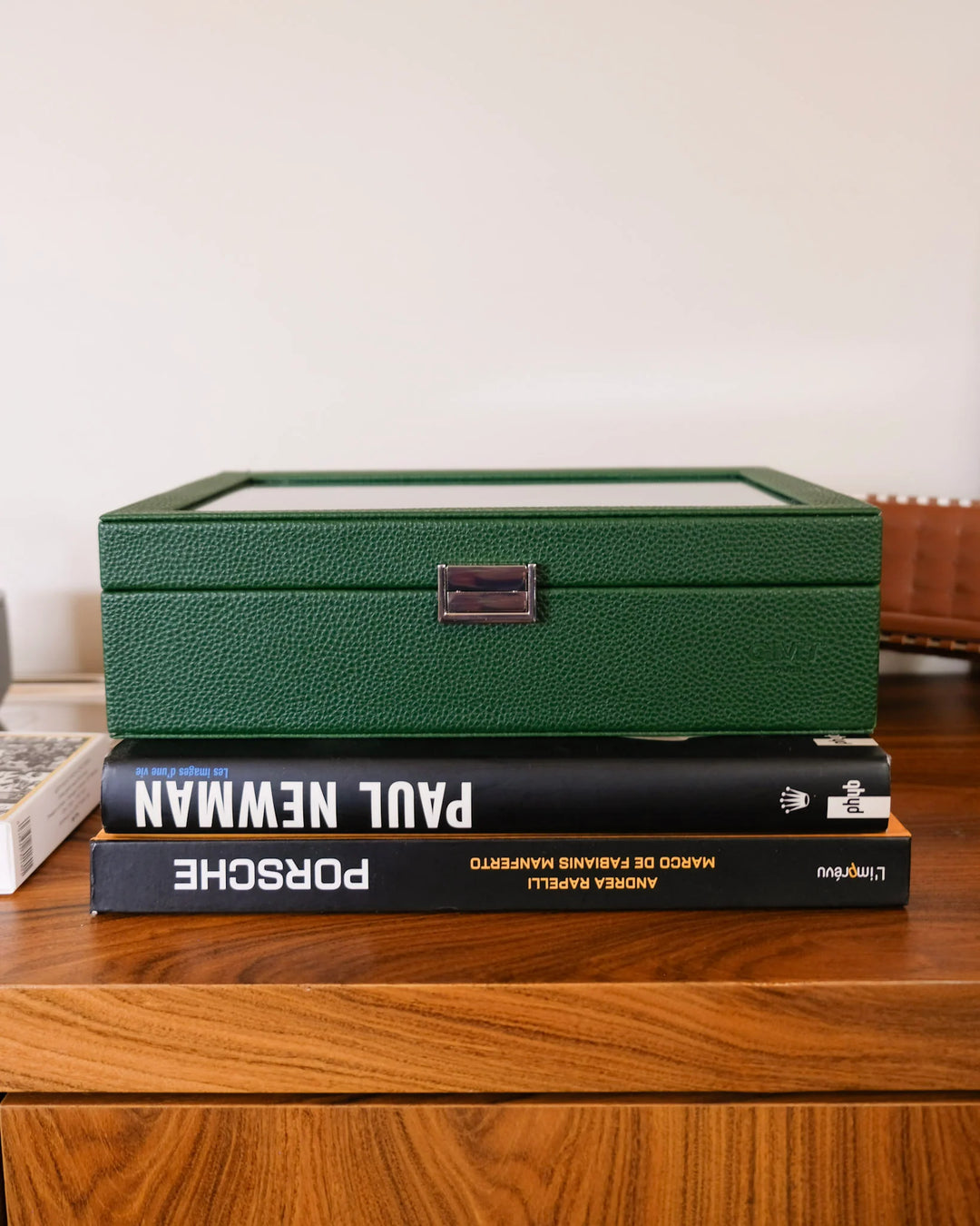 Watch Box Jean - Green - علبة مجوهرات