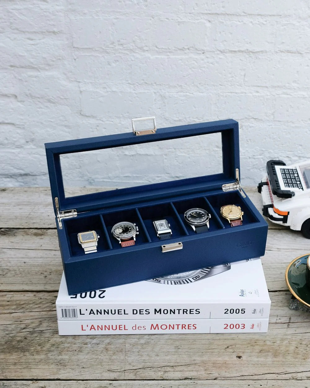 Watch Box Jean - Navy - علبة مجوهرات