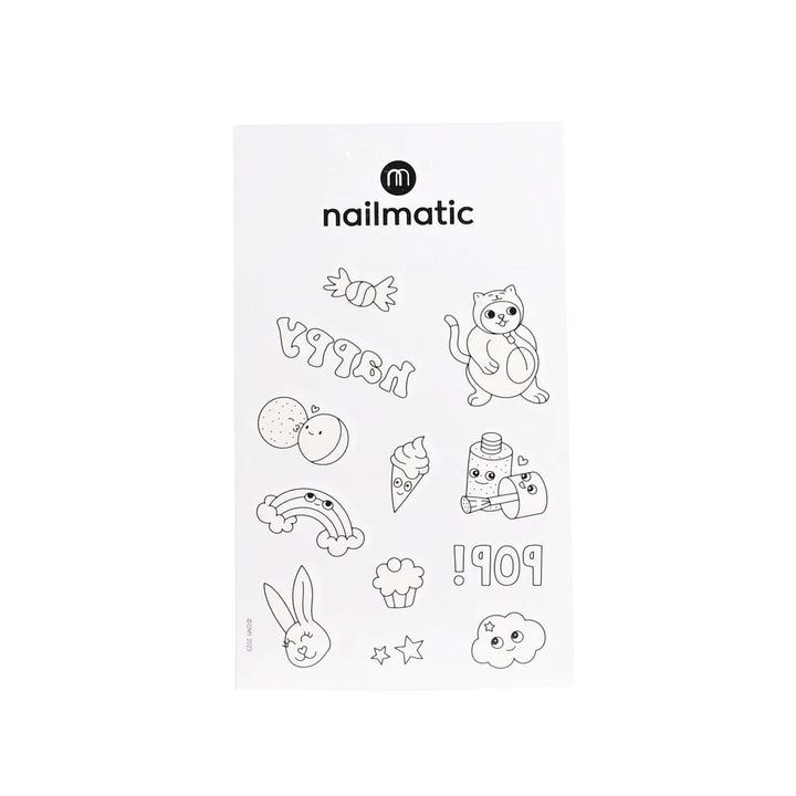 Coloring Tattoo Board Kawai - اكسسوارات التجميل