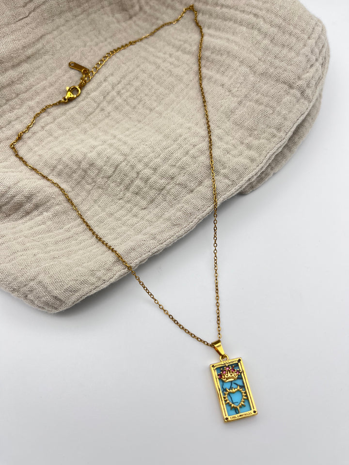 Necklace Beemie Tarot Card - إكسسوارات