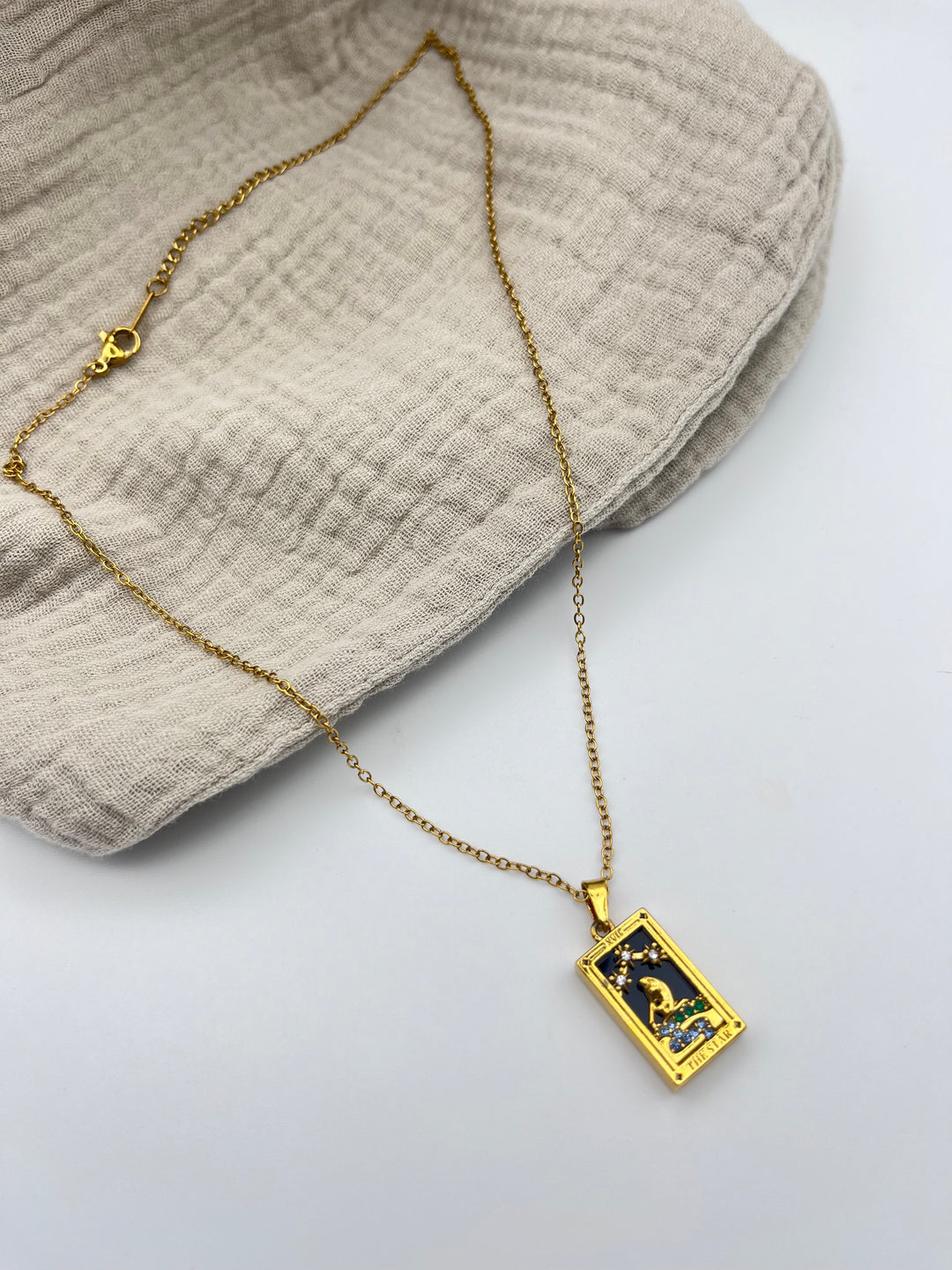 Necklace Beemie Tarot Card - إكسسوارات