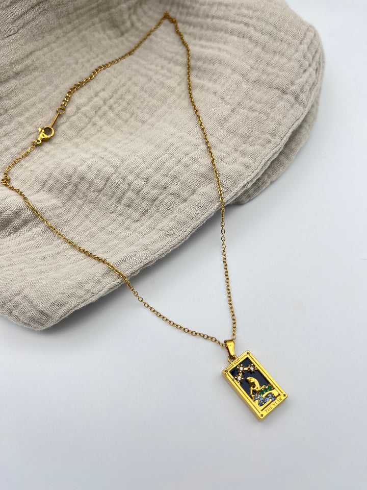 Necklace Beemie Tarot Card - إكسسوارات