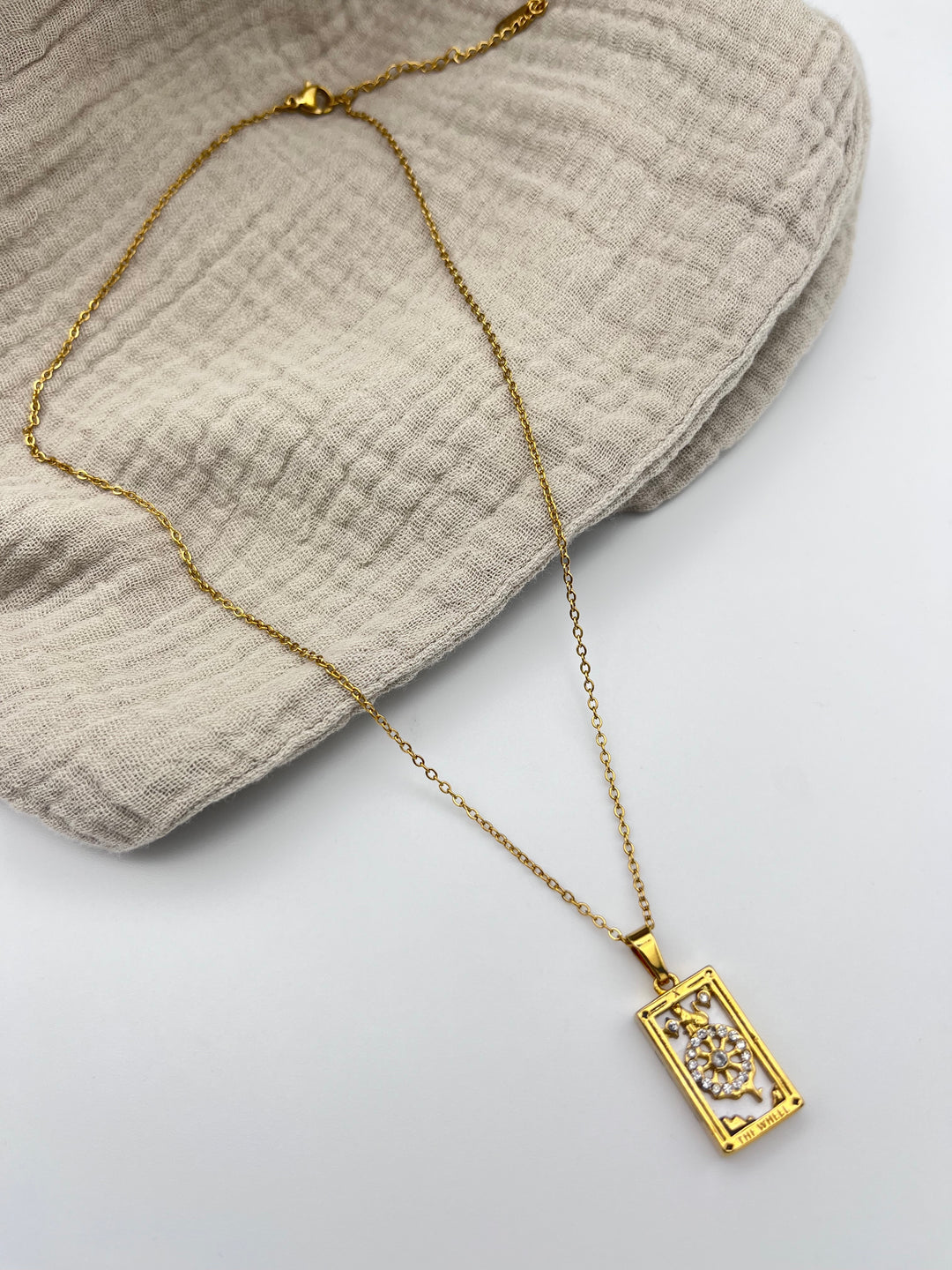 Necklace Beemie Tarot Card - إكسسوارات