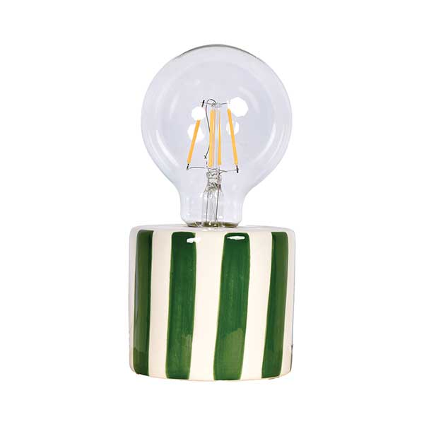 Stripe Decorative Lamp - Green - خروف