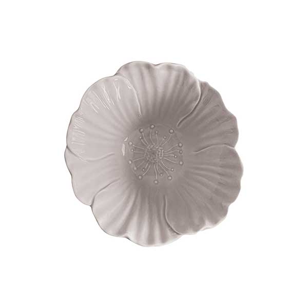 Ceramic Small Flower Bowl - Sand - صَحن
