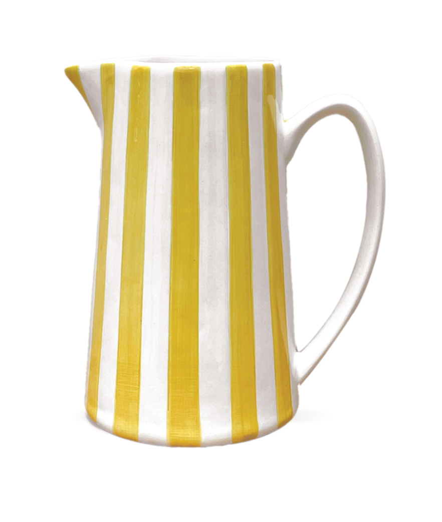 Ceramic Pitcher - Saffron - ديكور المنزل