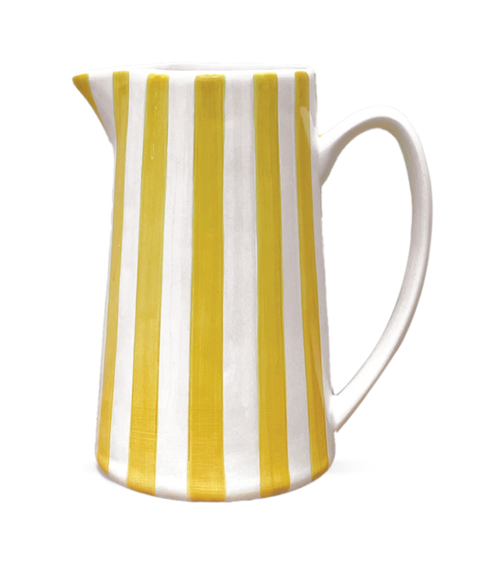 Ceramic Pitcher - Saffron - ديكور المنزل