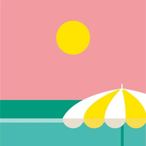 Paper Napkin - Cap D'Antibe -  زخرفة