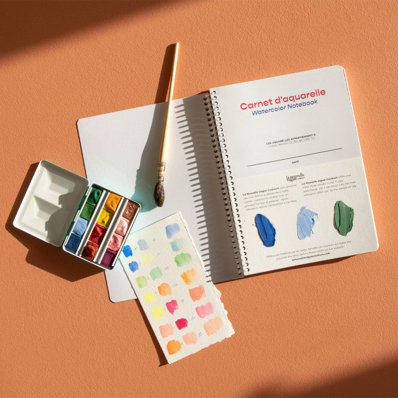 Watercolor Notebook - شنطة