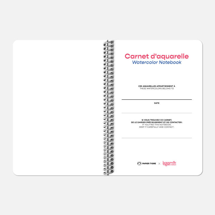 Watercolor Notebook - شنطة