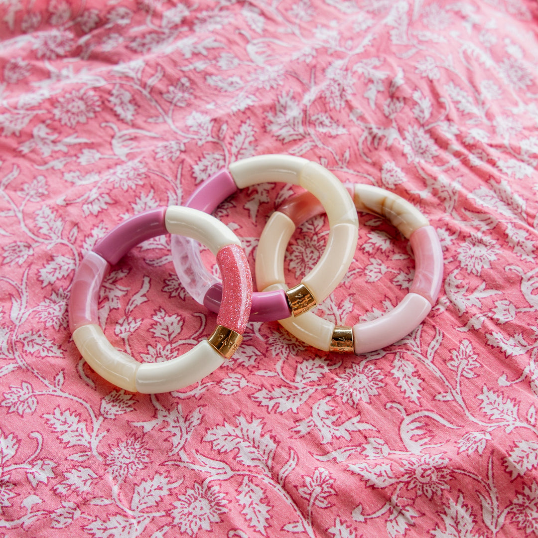 Bracelet Pipoca Rosa - مجوهرات