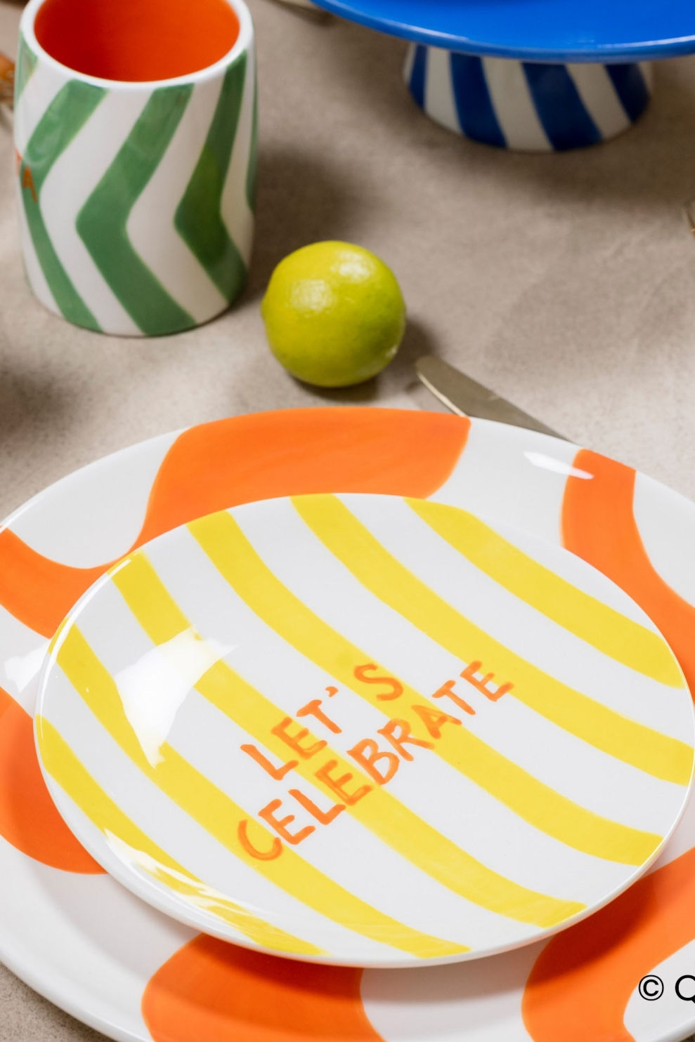 Desert Plate - Diego Let's Celebrate  - صينية