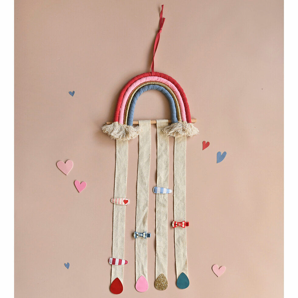 Bright Rainbow Drops Clip Hanger - مستلزمات