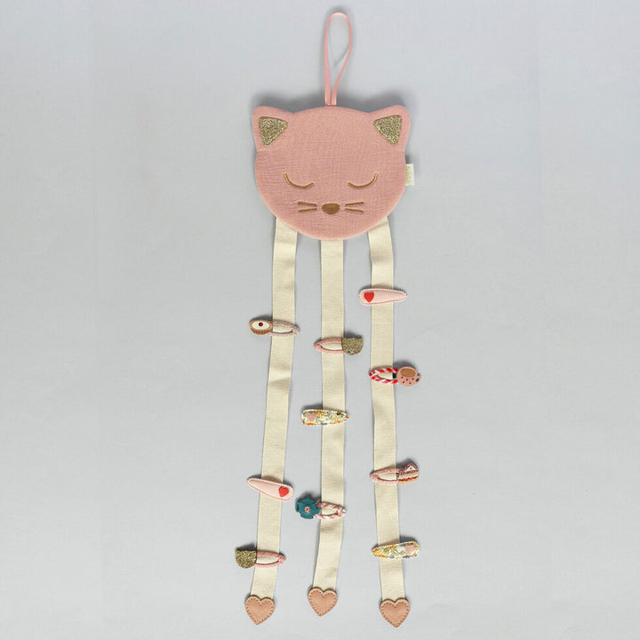 Clara Cat 3 Ribbon Clip Hanger - مستلزمات