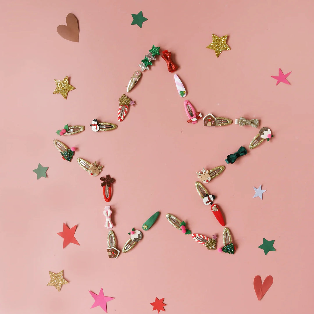 Gingerbread And Candy Cane Clips - مستلزمات