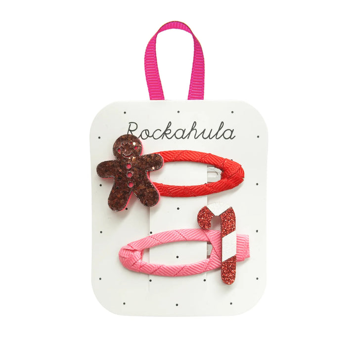 Gingerbread And Candy Cane Clips - مستلزمات