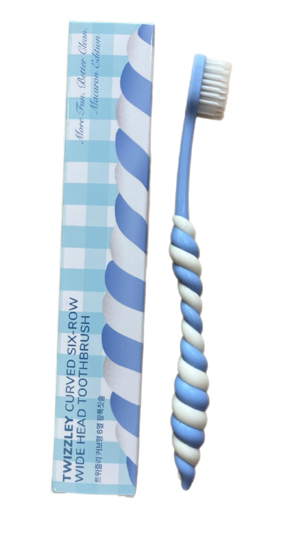 Toothbrush Curved - Macaron Edition - Blue - فرشاة أسنان