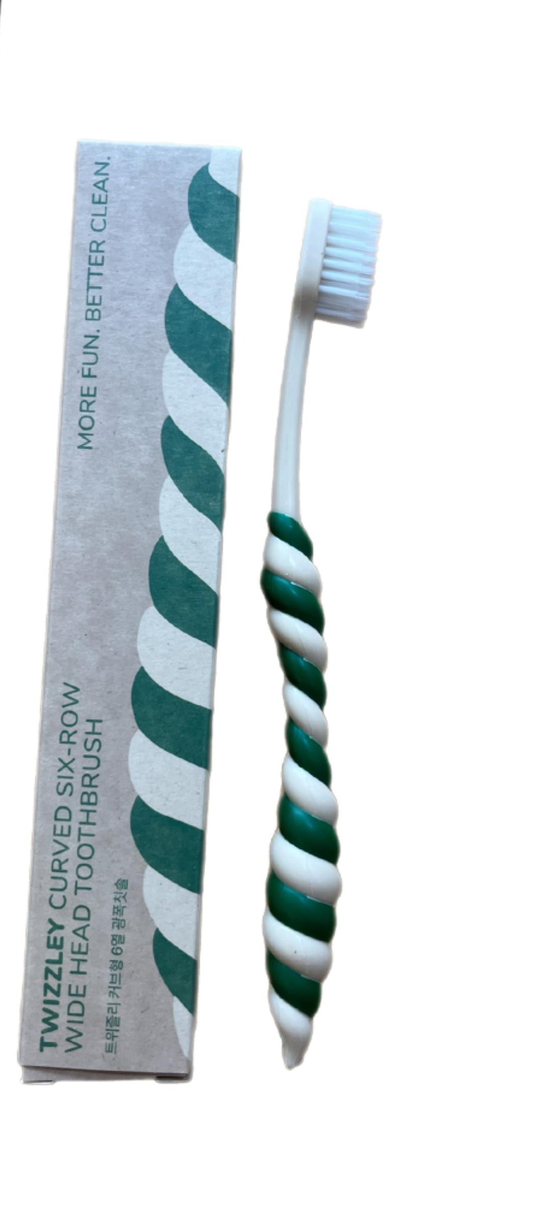Toothbrush Curved - Crayon Edition - Green - فرشاة أسنان