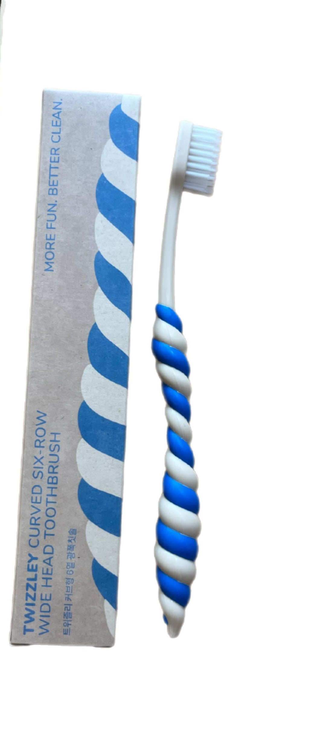 Toothbrush Curved - Crayon Edition - Blue - فرشاة أسنان