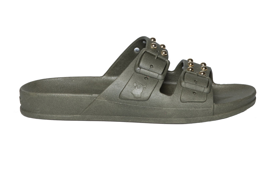 Florianopolis Dark Kaki - Woman - أحذية