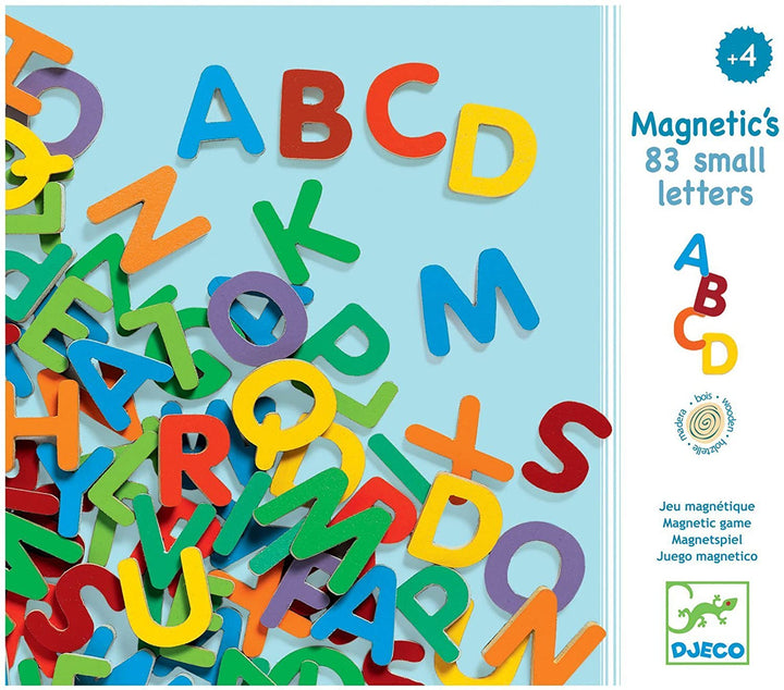 Magnetic 83 small letters - ألعاب الأطفال