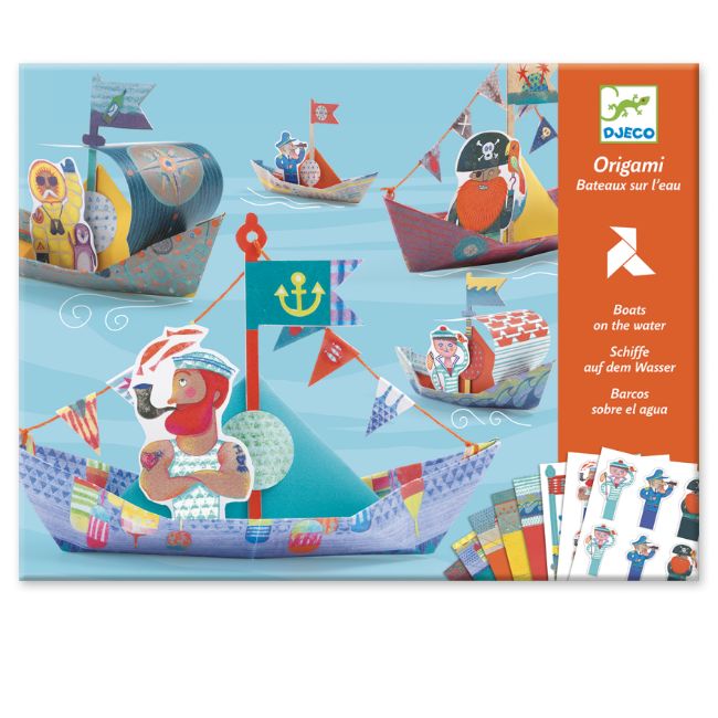 Origami - Floating Boats - ألعاب الأطفال