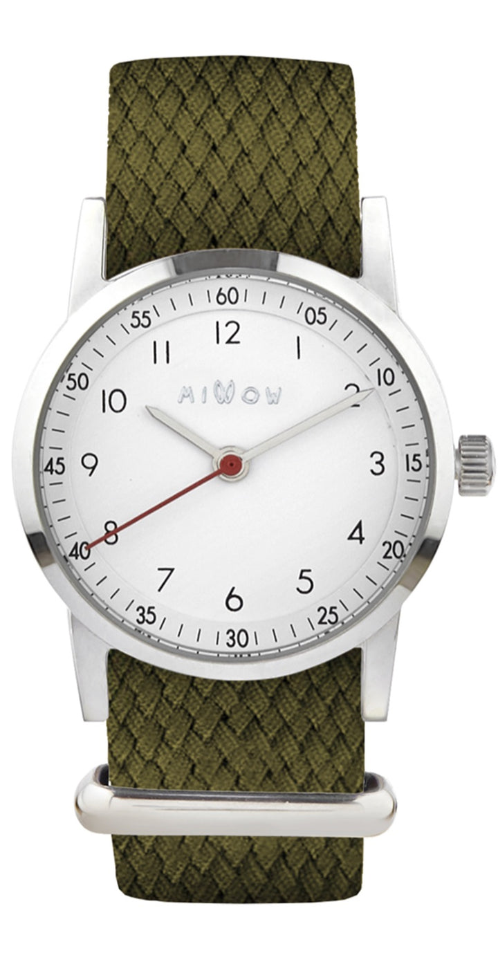 Classique Watch Kaki Strap - راقب