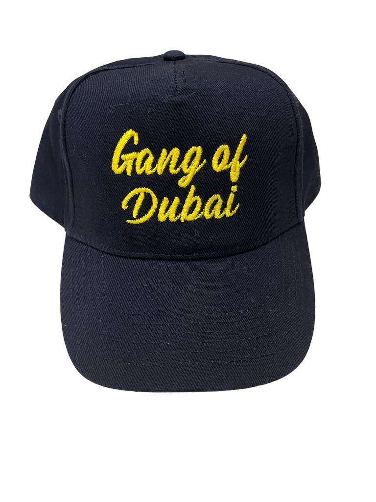 Camilla - Gang of Dubai - Navy/Yellow - Kids - كاسكيت