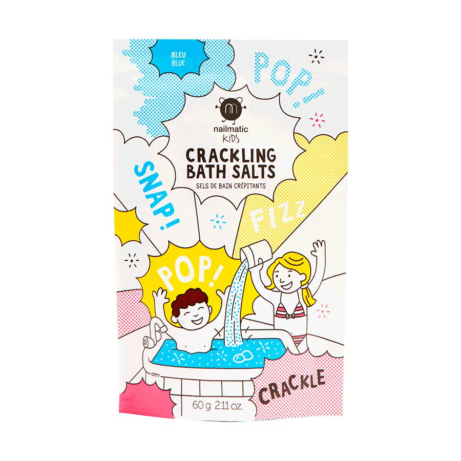 Crackling Bath Salts Blue - اكسسوارات التجميل