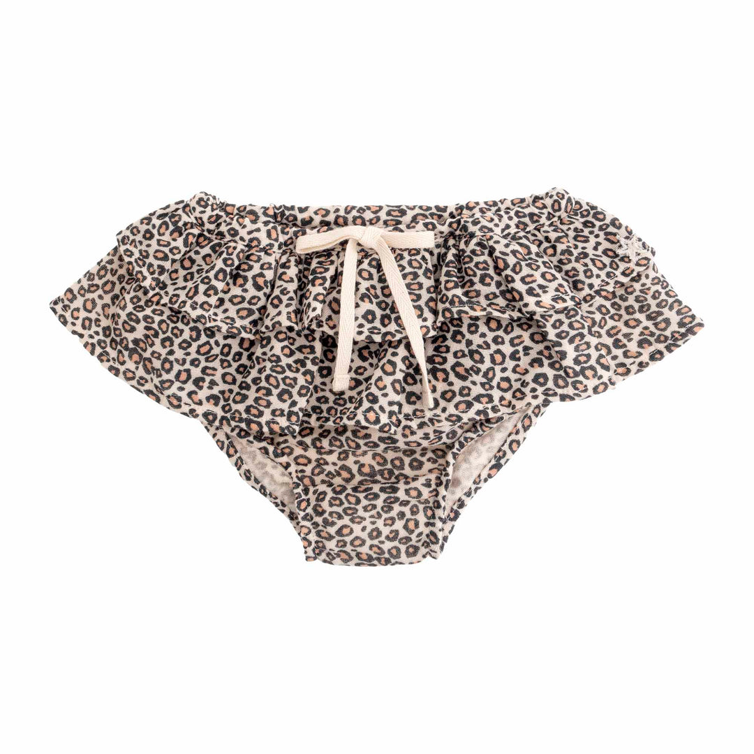 Bloomer Baby Girl Animal Print Brown - يلهث