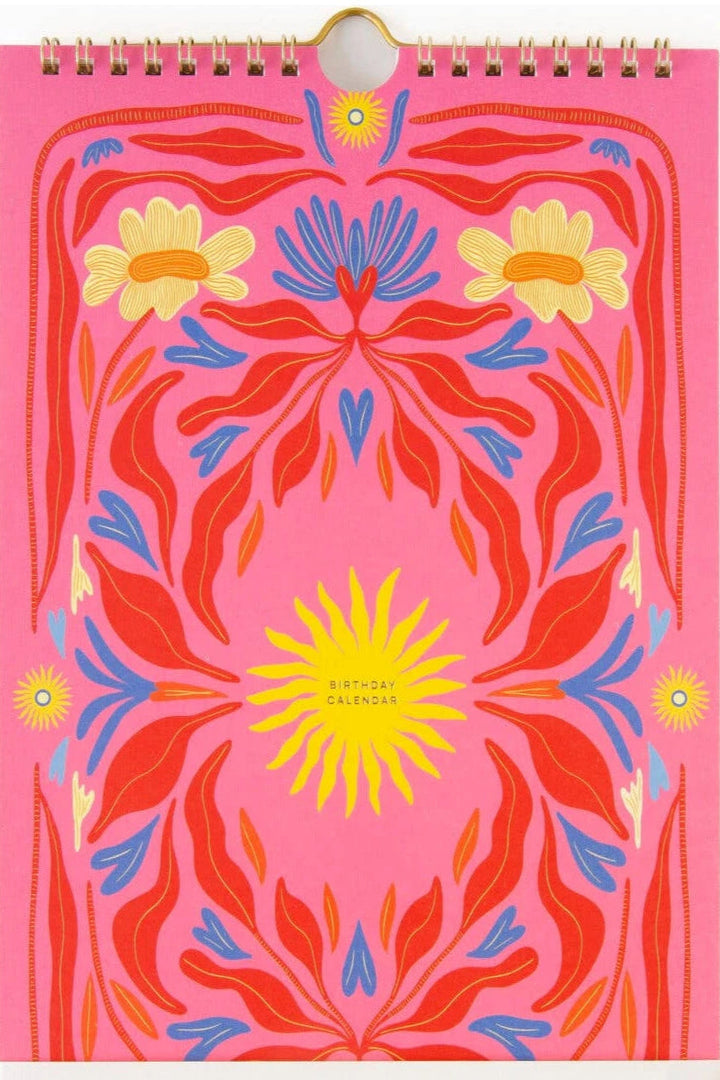 Birthday Calender - Sun Pink - القرطاسية