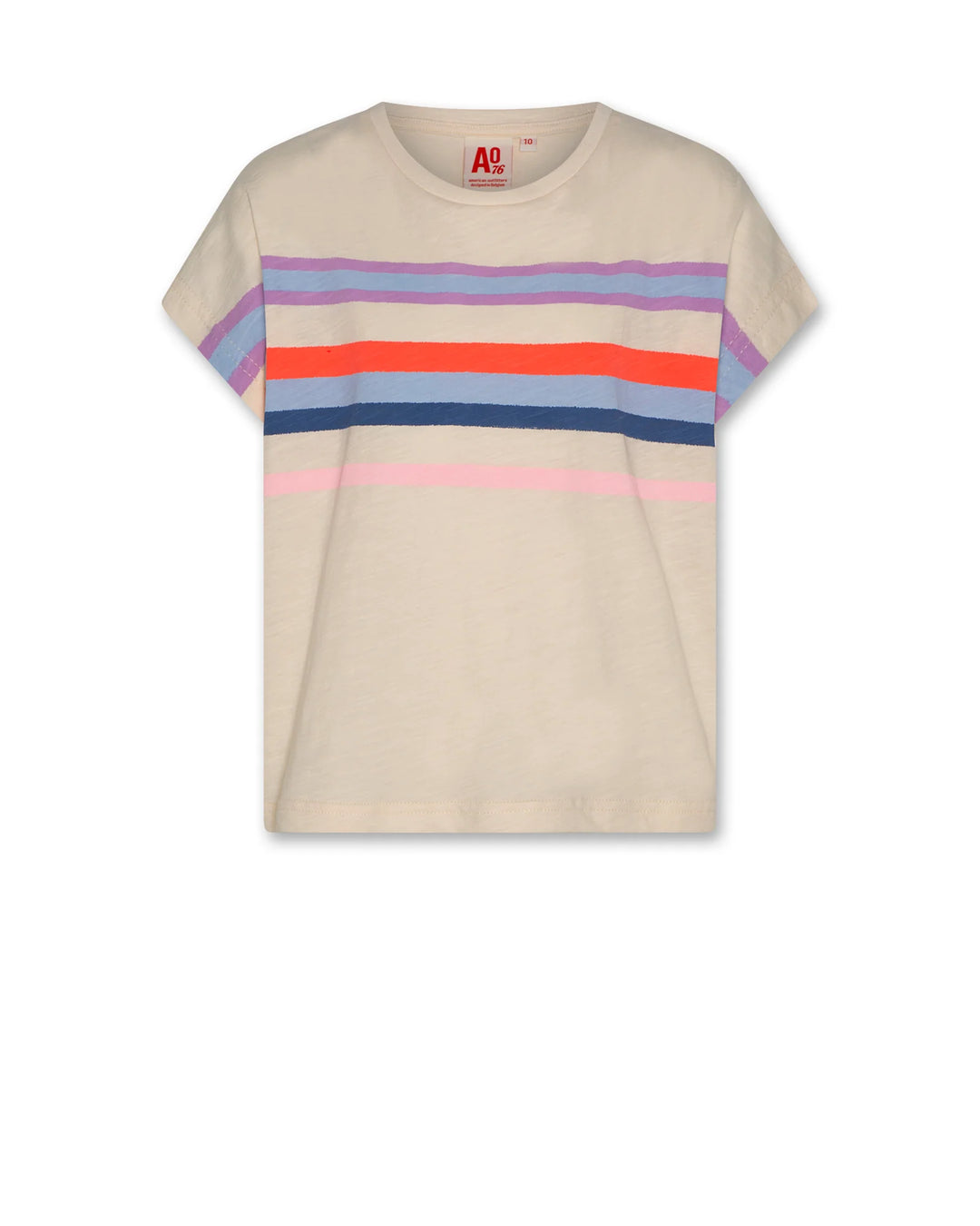 Girls Striped Cotton T-Shirt – Sahara