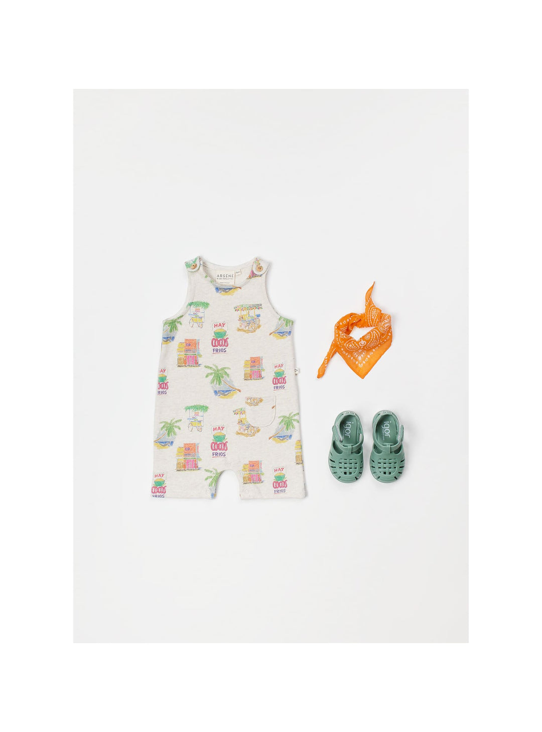 Overall Baby Boy Mini Coco - يلهث