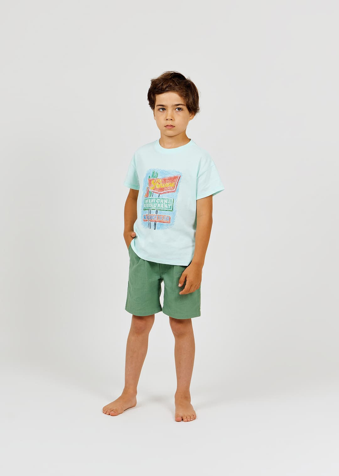 T-Shirt Boy Tex Mex - يلهث