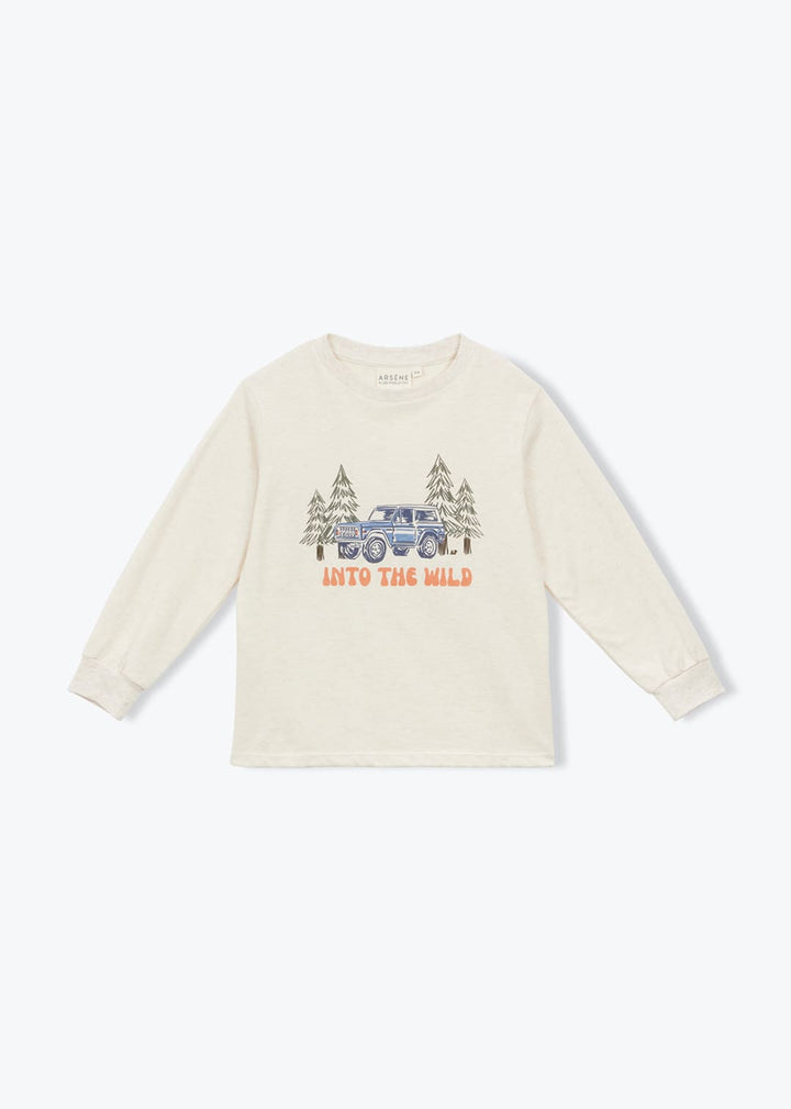 Arsène et Les Pipelettes T-Shirt Boy Into The Wild Garris  - يلهث