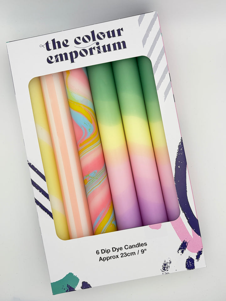 Dip Dye Candle Set   صابون