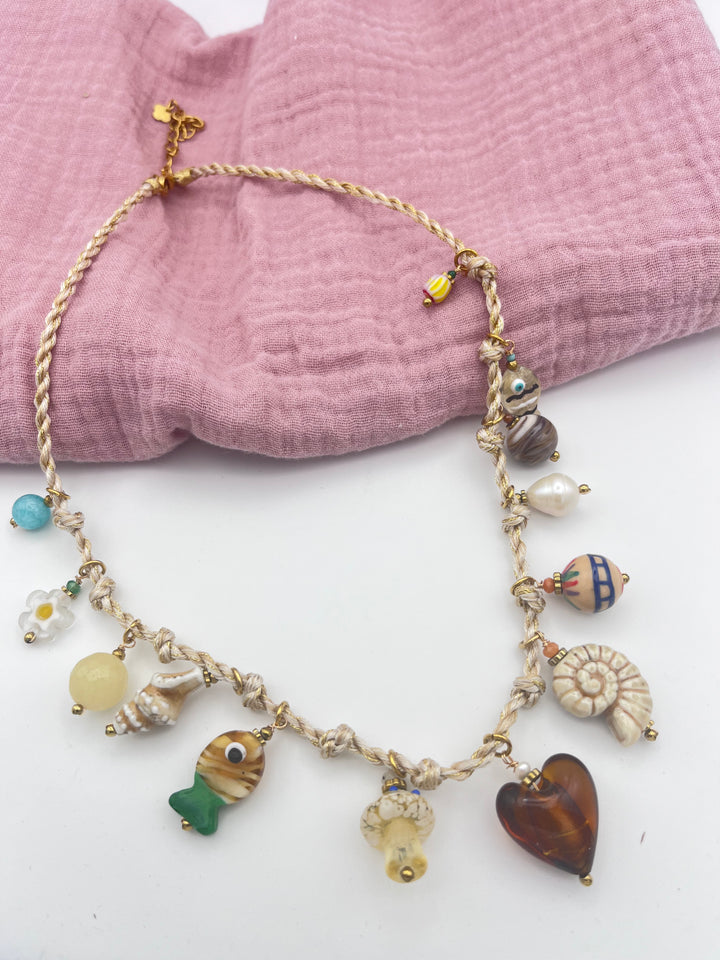 Necklace Mushroom - مجوهرات