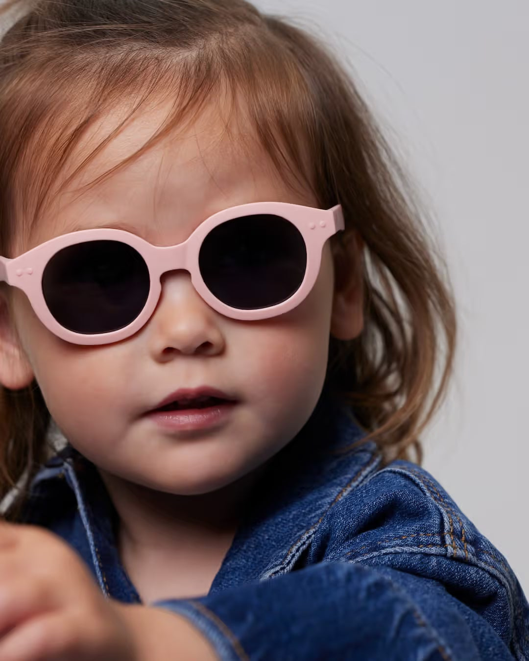 Sun Kids 0-9 months #C - Pastel Pink - نظارات