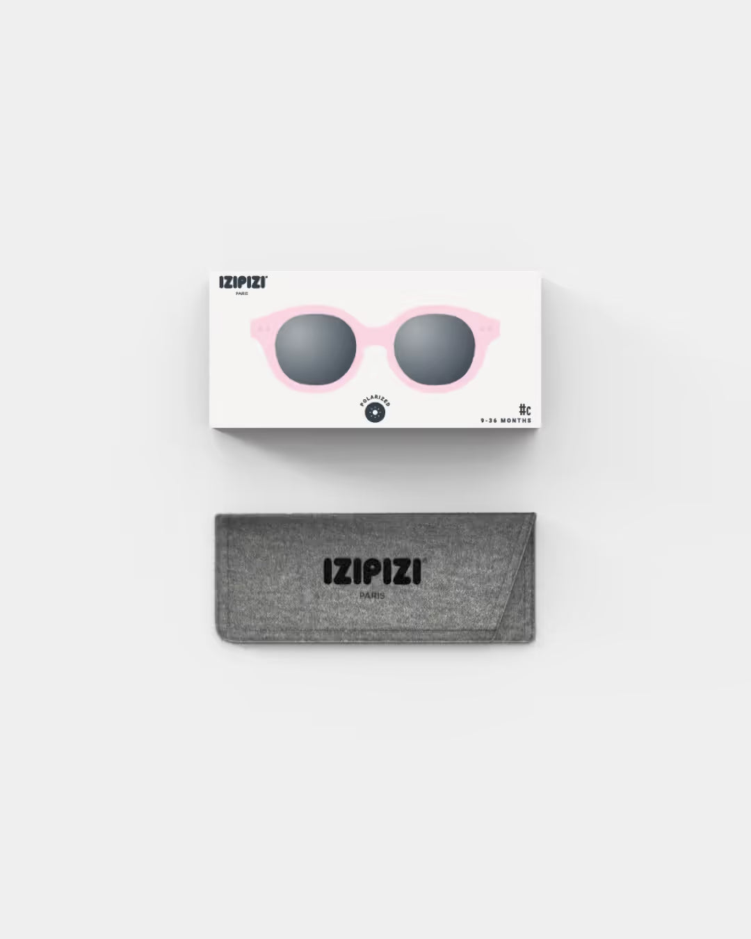 Sun Kids 0-9 months #C - Pastel Pink - نظارات