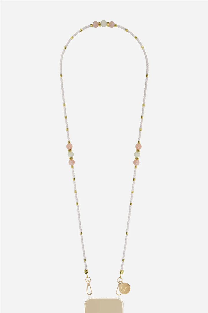 Pearl Phone Chain 120cm - Iris - محول الهاتف