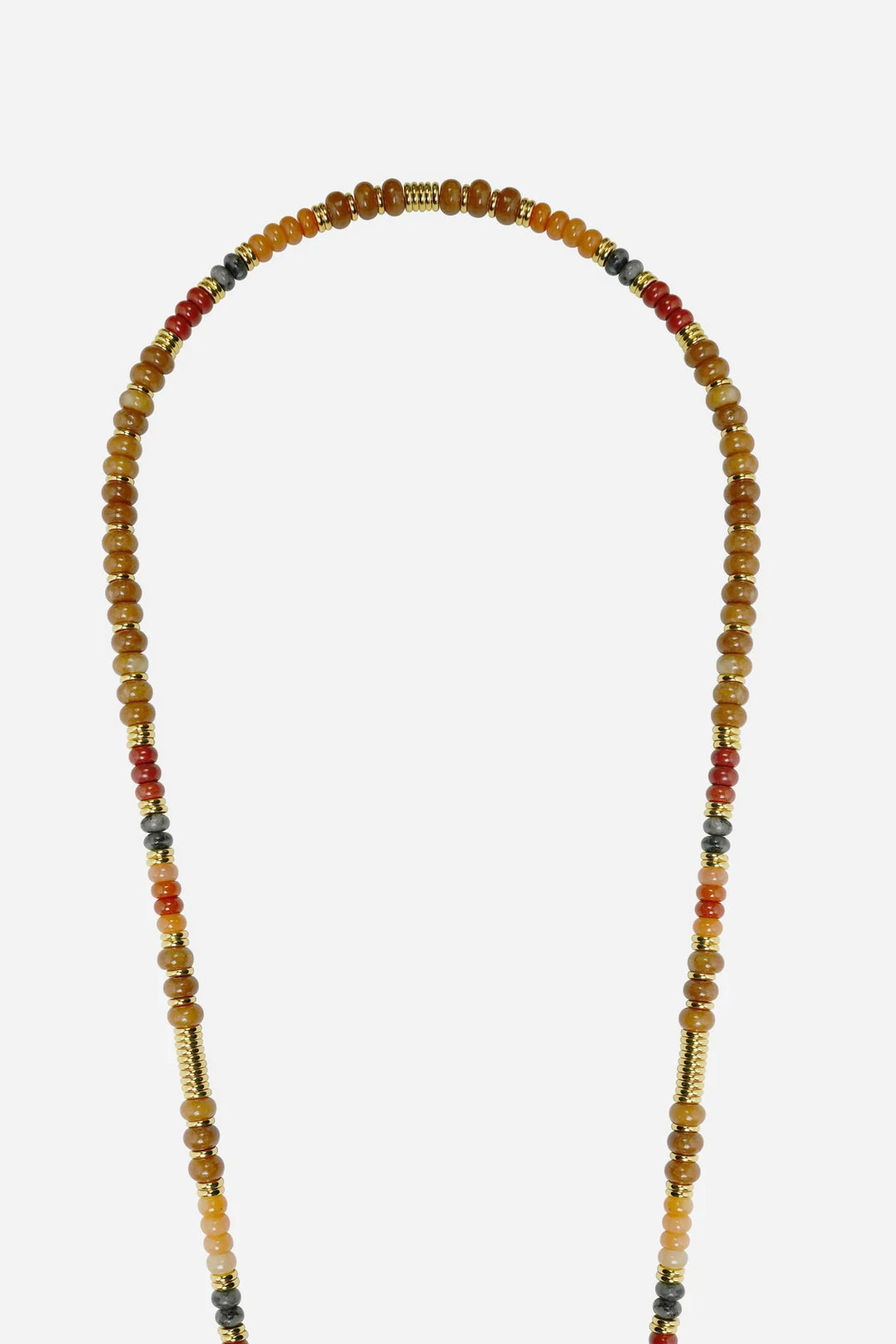 Semi Precious Stone Phone Chain 120cm - Helene - محول الهاتف