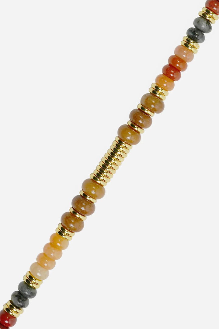 Semi Precious Stone Phone Chain 120cm - Helene - محول الهاتف