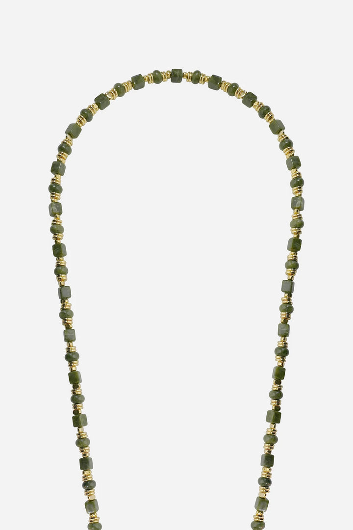 Semi Precious Stone Phone Chain 120cm - Jeanne - محول الهاتف