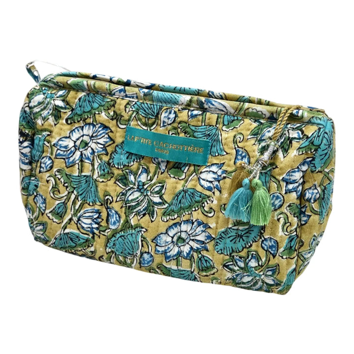 Wash Bag - Block Print - شنطة