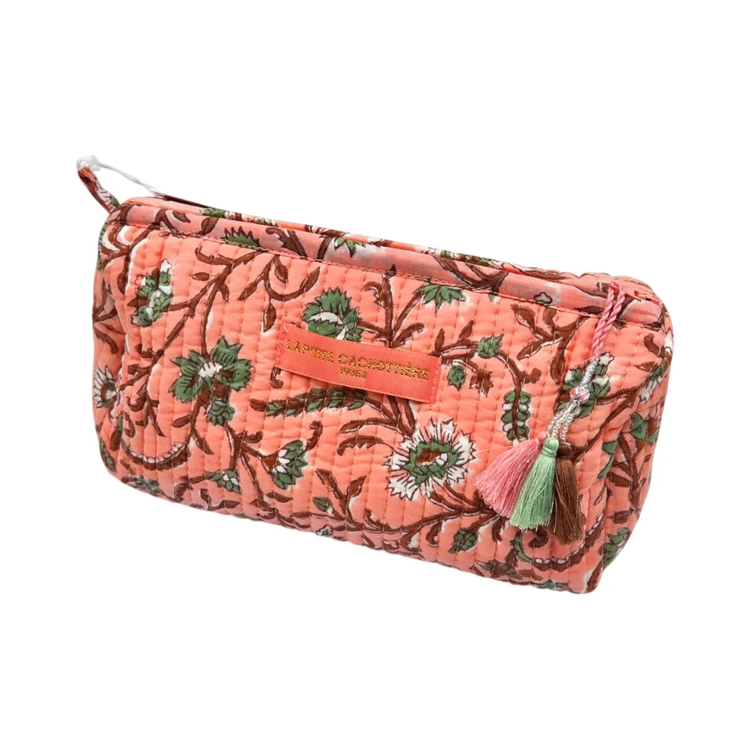 Wash Bag - Block Print - شنطة