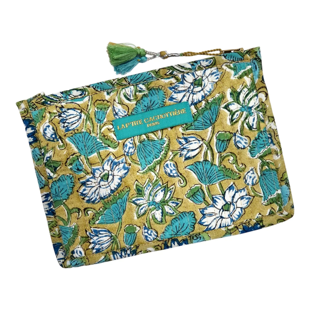 Wash Bag - Block Print - شنطة