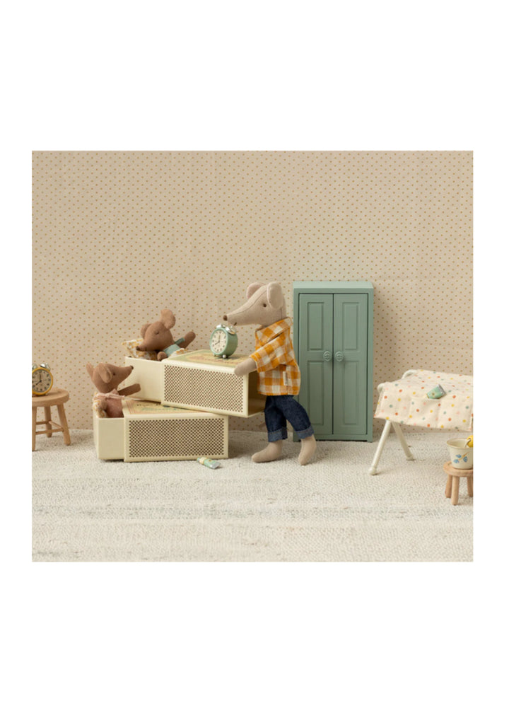 Sleepy Wakey Baby Mouse In Box - Blue - ألعاب الأطفال