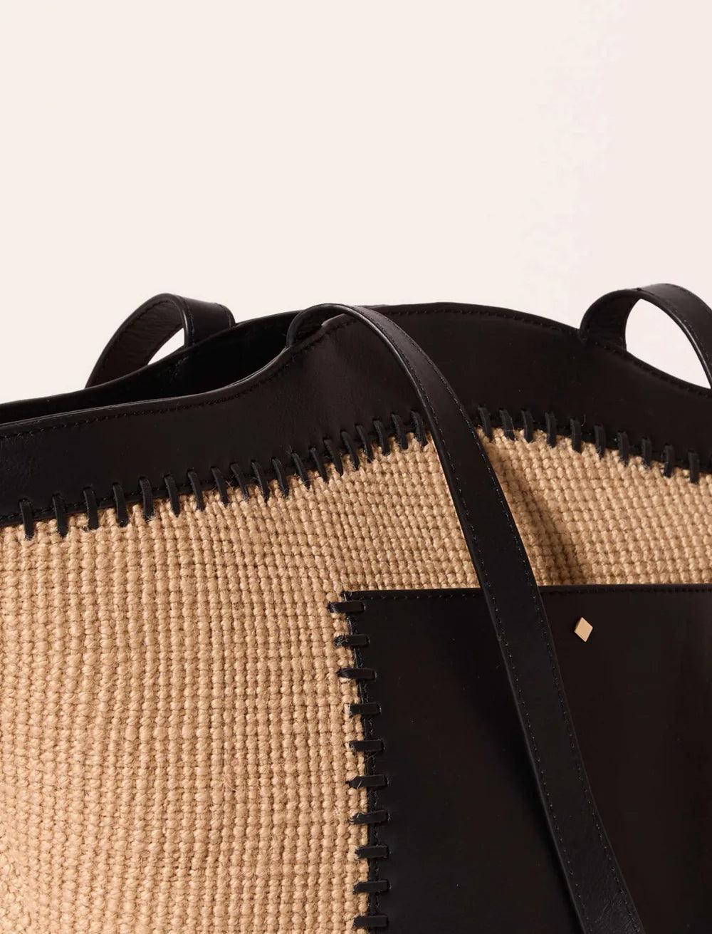 Raffia Large Tote Bag Val - مستلزمات