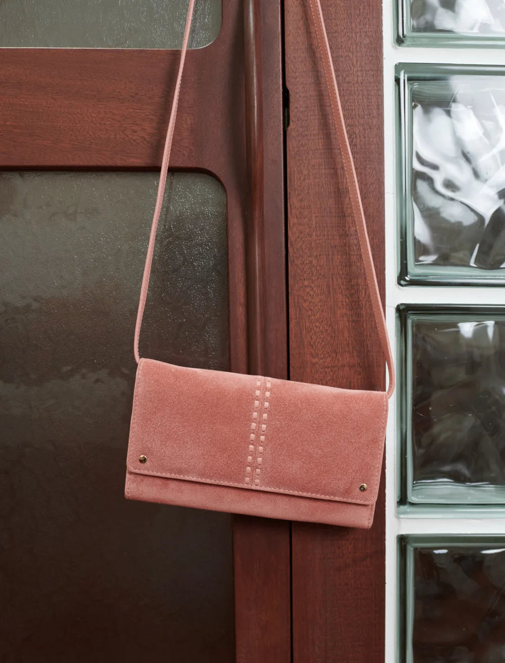 Suedin Leather Bag - Gina - مستلزمات
