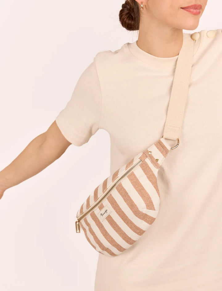 Banana Bag Striped - Nicole - مستلزمات